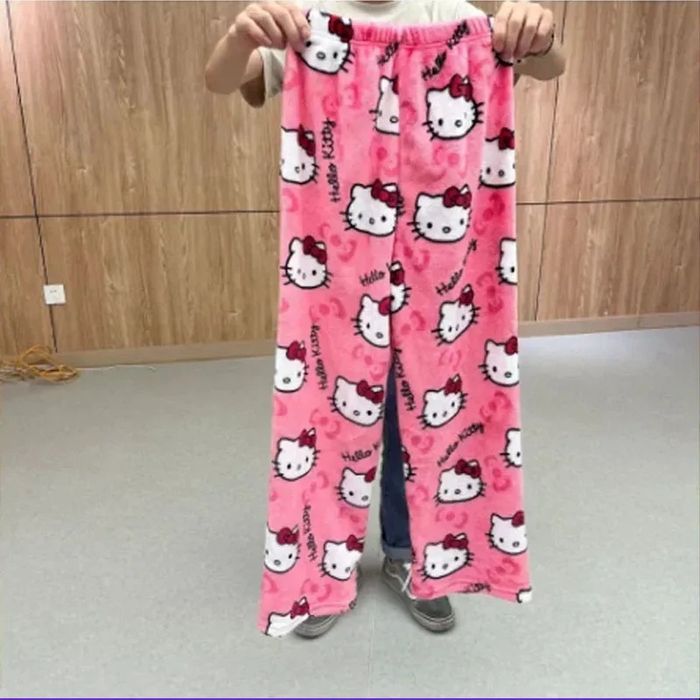 Spodnie Hello Kitty ŚWIETNA JAKOŚĆ! RÓŻNE KOLORY! PIŻAMA rozmiary: S-X