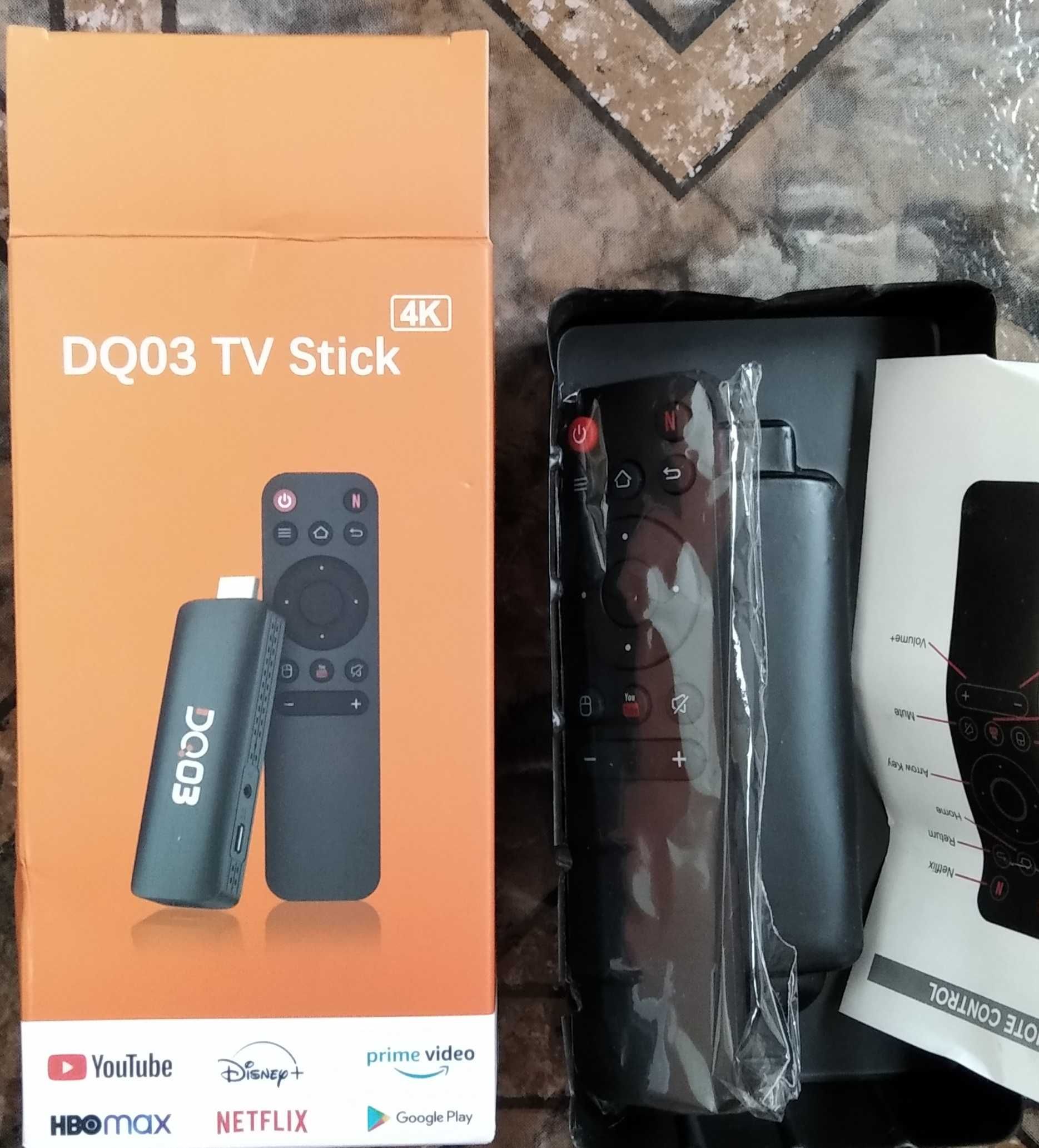 ТВ приставка SmartTV Box DQ03 2/16Gb 4K