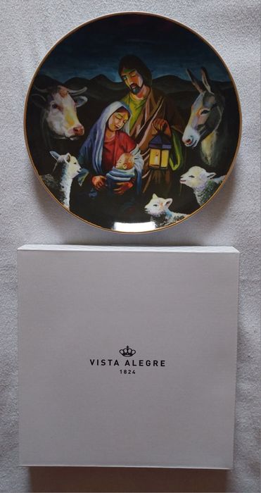 Prato "Coleção Natal" Vista Alegre, Ano 2020