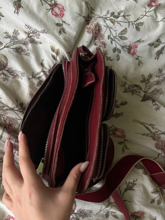 Женская сумка кожаная