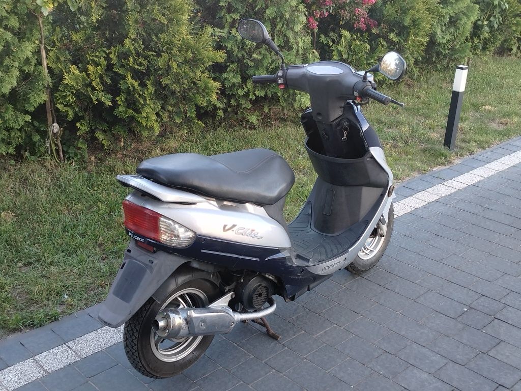 Skuter Peugeot V-Clic 50cc*2010 Rok*4.800Km*Z Niemiec*