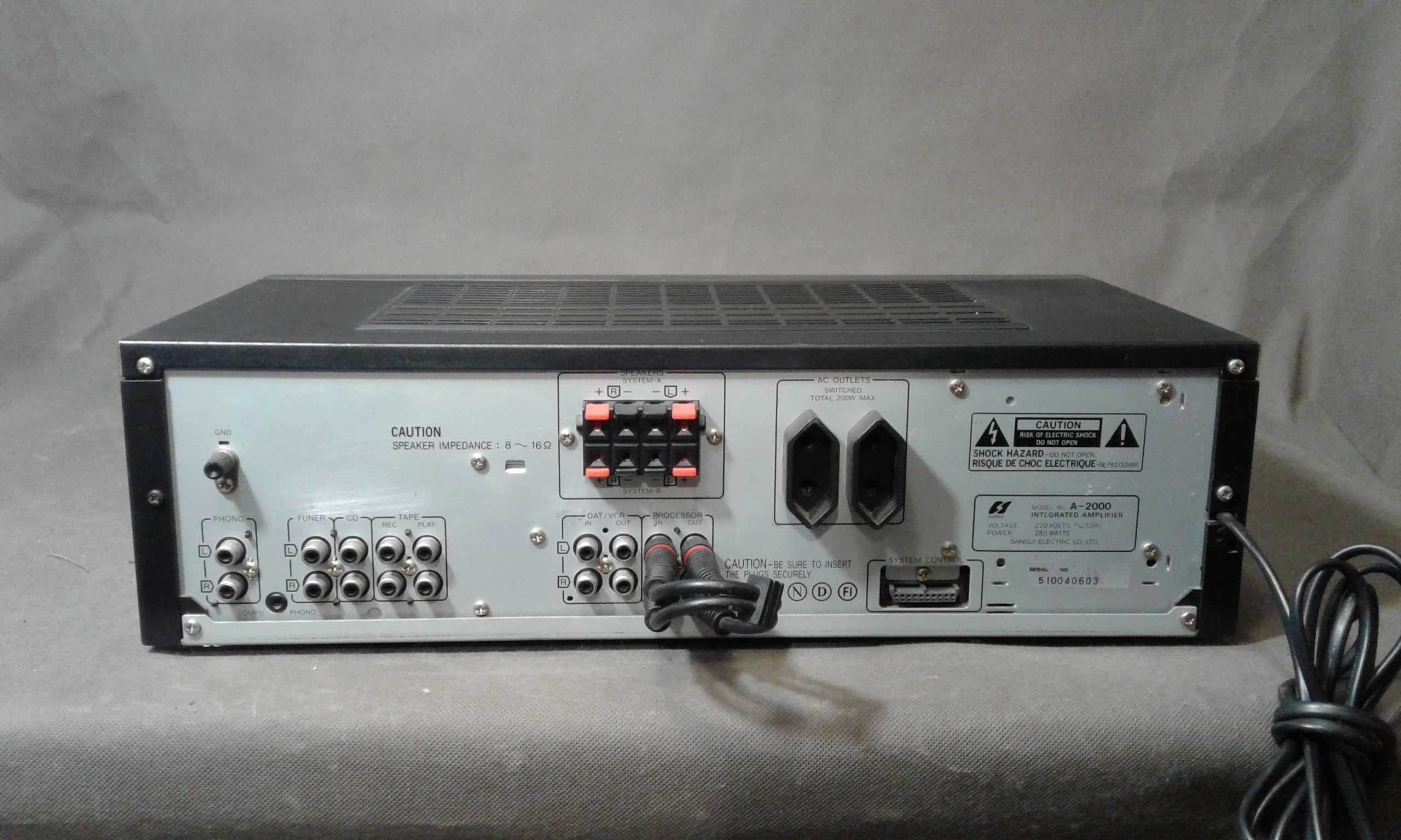 SANSUI A-2000,wzmacniacz stereo