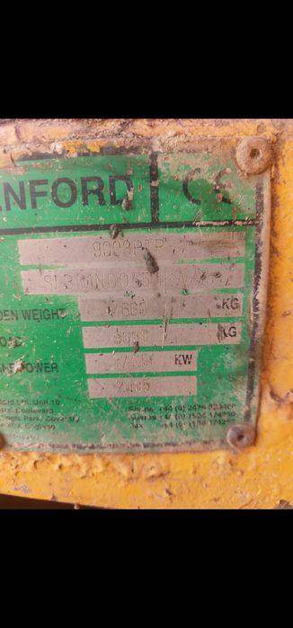 Wozidło budowlane terex TA 9 ,2005r. ,9T