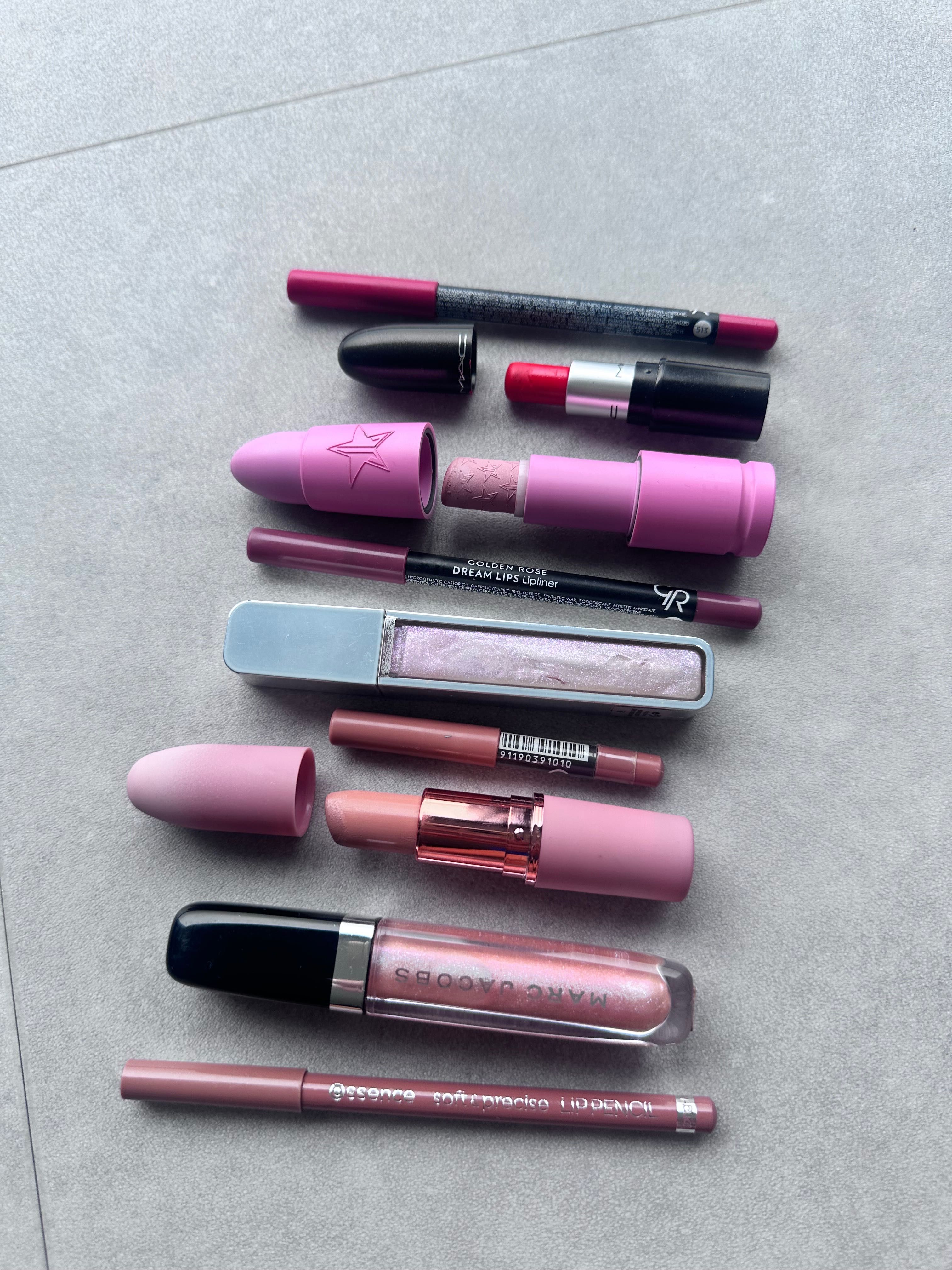 Zestaw do ust MAC, Urban Decay, Golden Rose, Jeffree Star