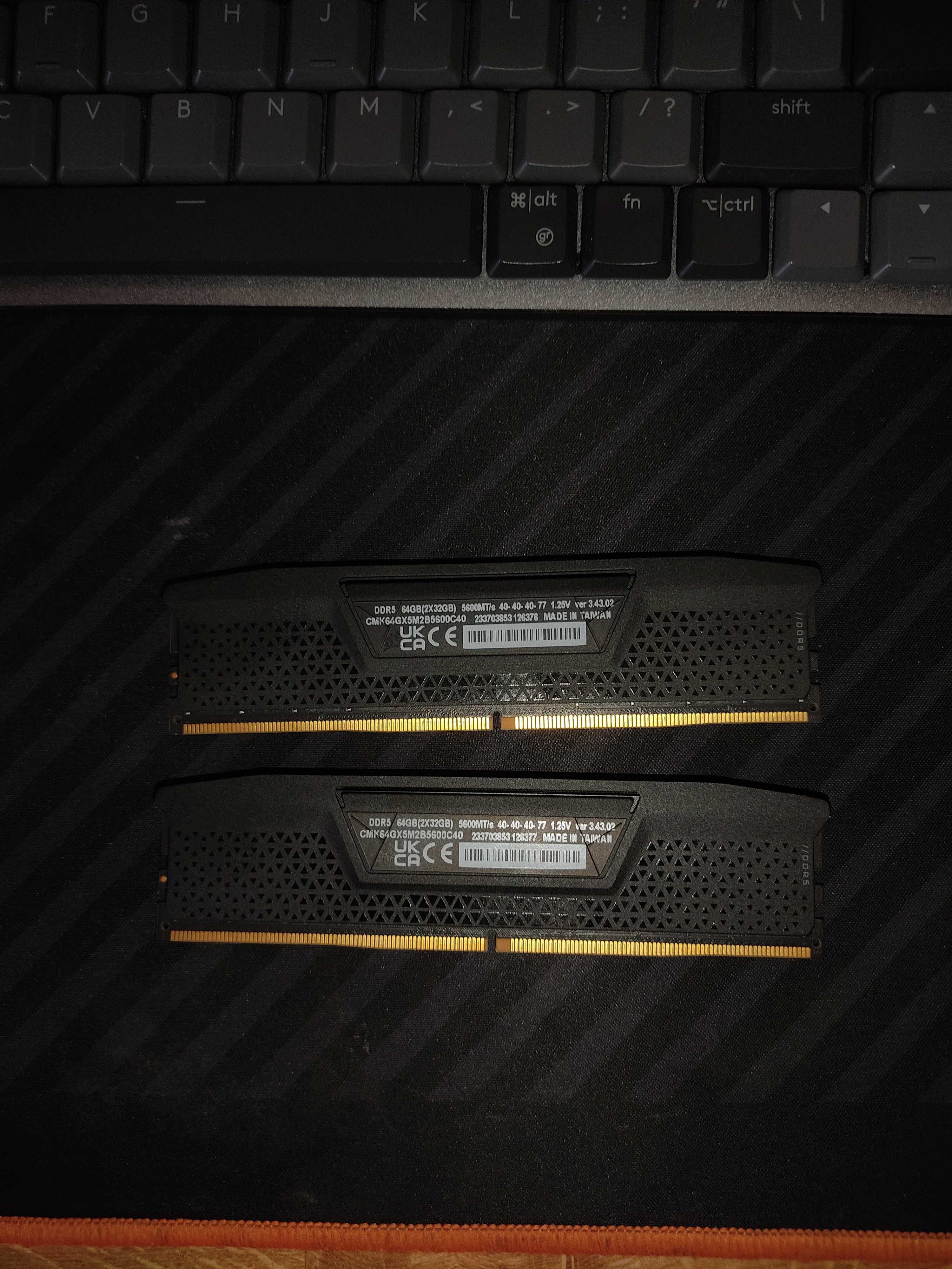 Corsair Vengeance DDR5 64GB (2x32GB) 5600MHz C40