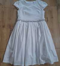 Biała sukienka 158 cm, komunijna