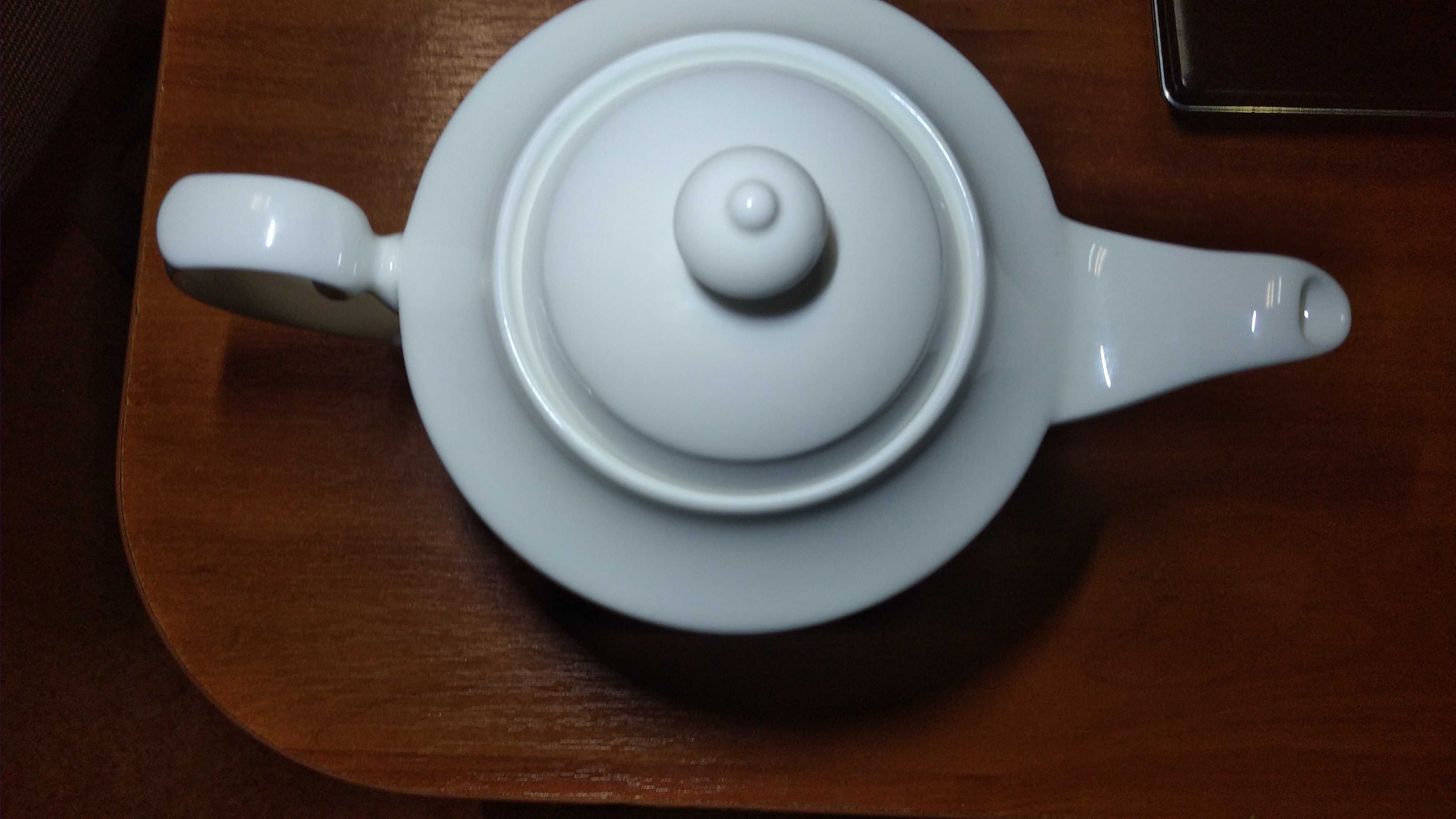 Чайник-заварник костяний фарфор auratic - fine bone china