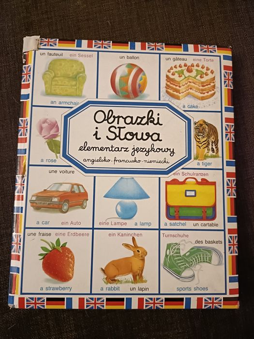 Obrazki i słowa elementarz językowy angielsko-francusko-niemiecki