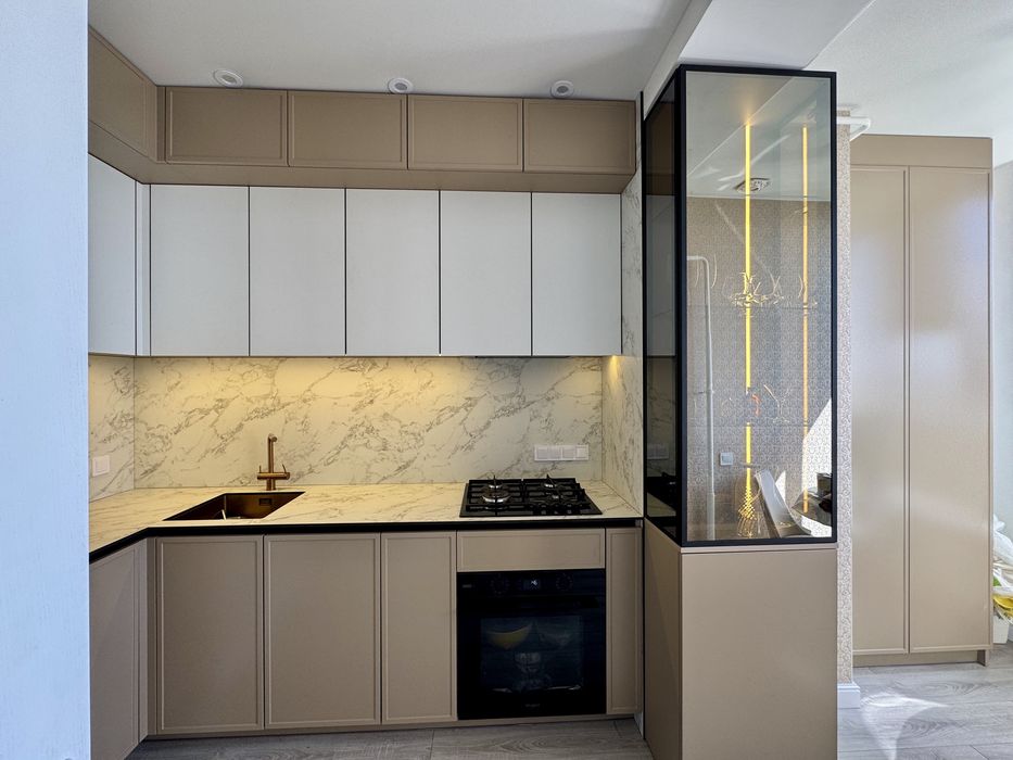 Кухня в сучасному стилі.