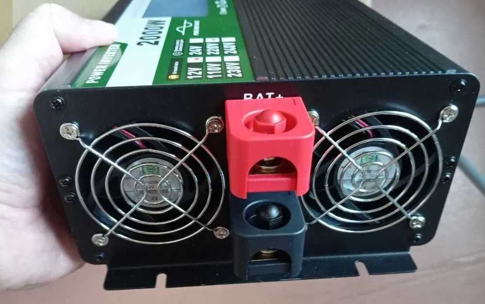 Інвертор 12/220v 3000/1500W (ВЕЛИКИЙ) ЧИСТИЙ СИНУС Преобразователь