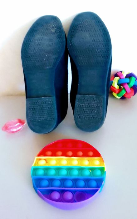 Туфельки балетки из натуральной замшевой кожи. Made in Poland. 37 разм