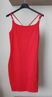 Sukienka czerwona S 36 FB Sister lato