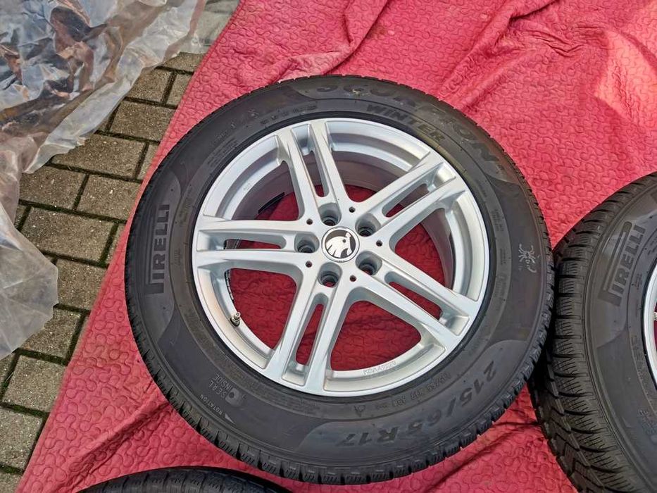 KOŁA zima 17' SKODA KODIAQ ET36 - 5x112 - 215/65/17 Pirelli