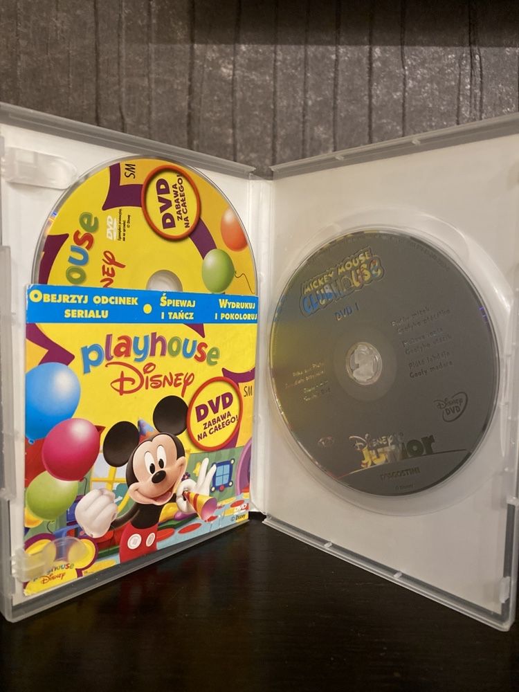 Klub przyjaciół Myszki Miki i Disney Playhouse DVD zestaw (2+1 gratis)