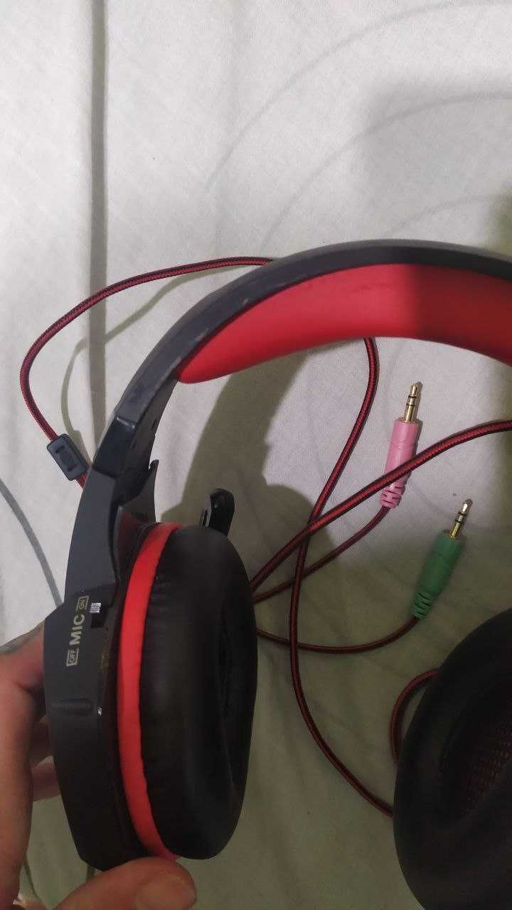 Навушники Ігрові Sven AP-G988MV Black/Red