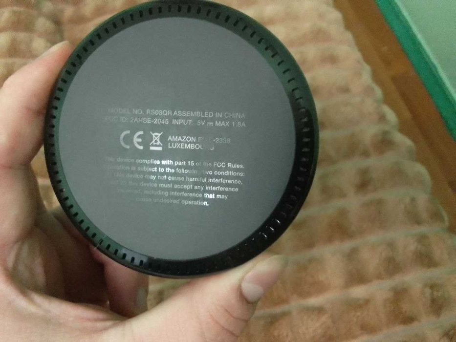 Розумна колонка Amazon Echo Dot (3rd Generation) Charcoal