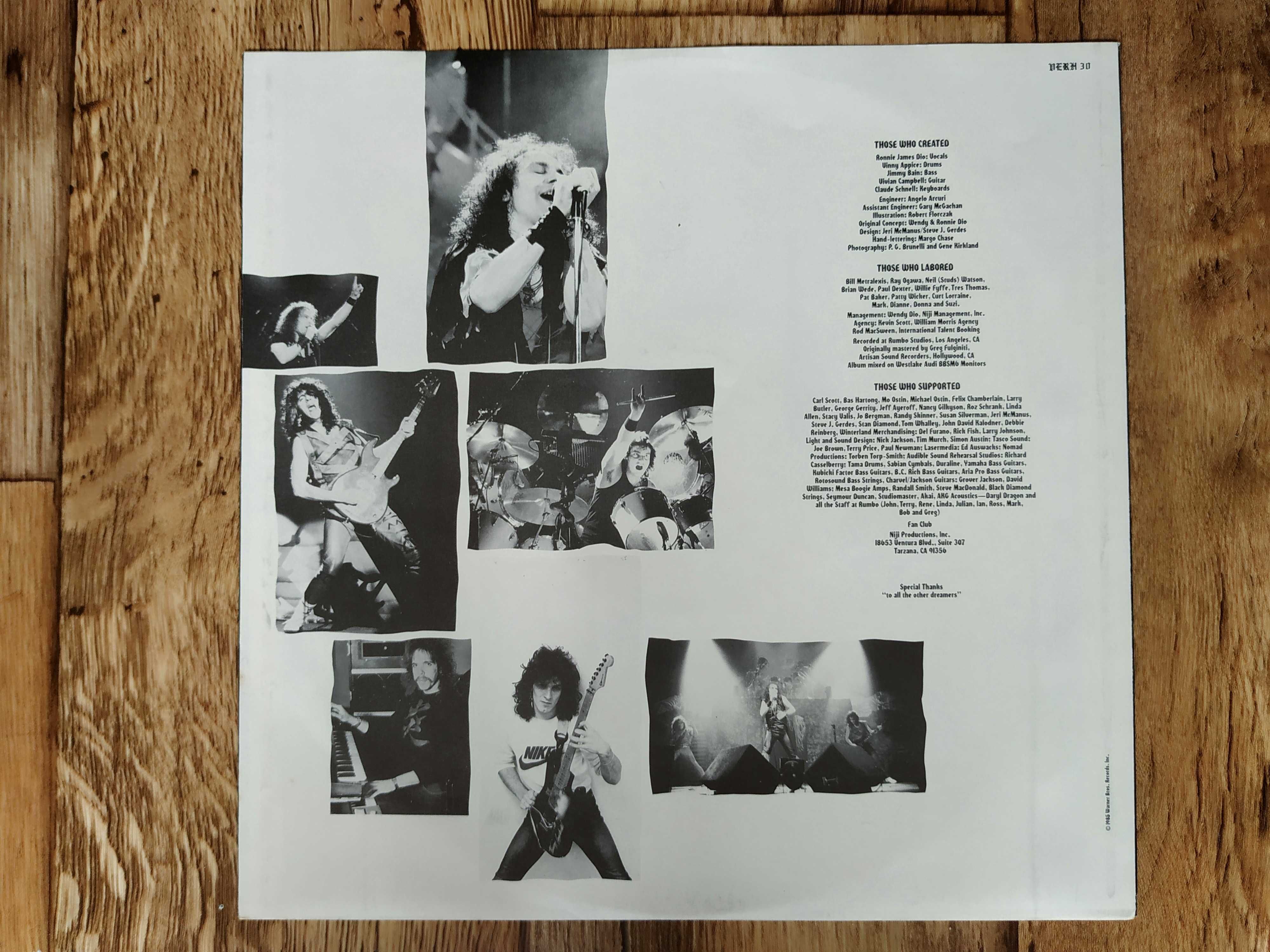 DIO - Sacred Heart 1985 Original 1st UK Edition