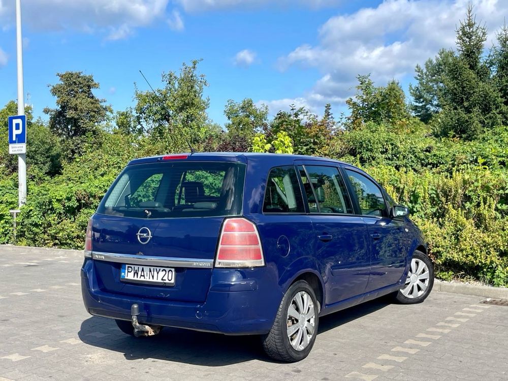 Opel Zafira 1.9d // Automat // Klima // 7 Osób // Skóra // Zamiana