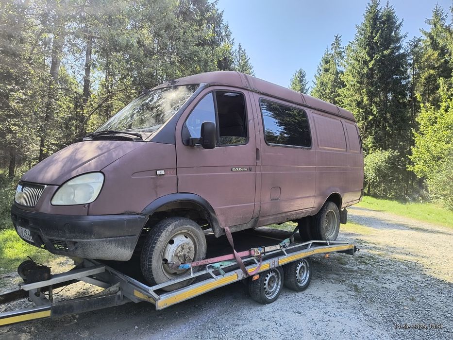 GAZ Gazelle 4X4 furgon Andoria 2.4 d.cała na cześći.