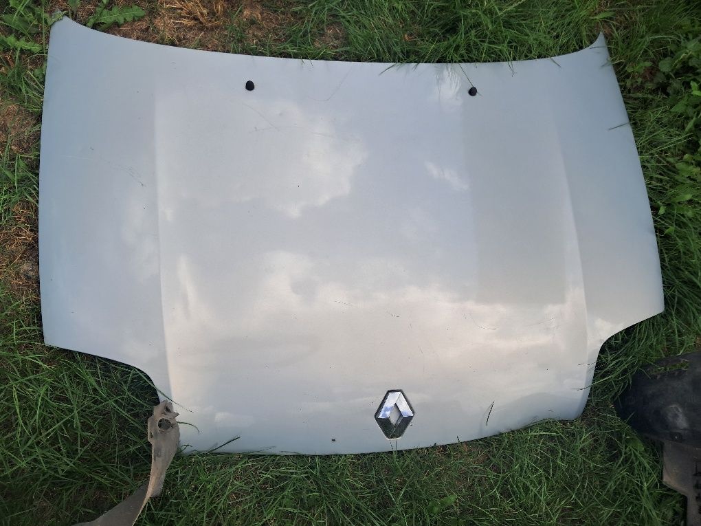 Renault Clio II części – maska, zderzak, błotniki, lampy, chłodnica,