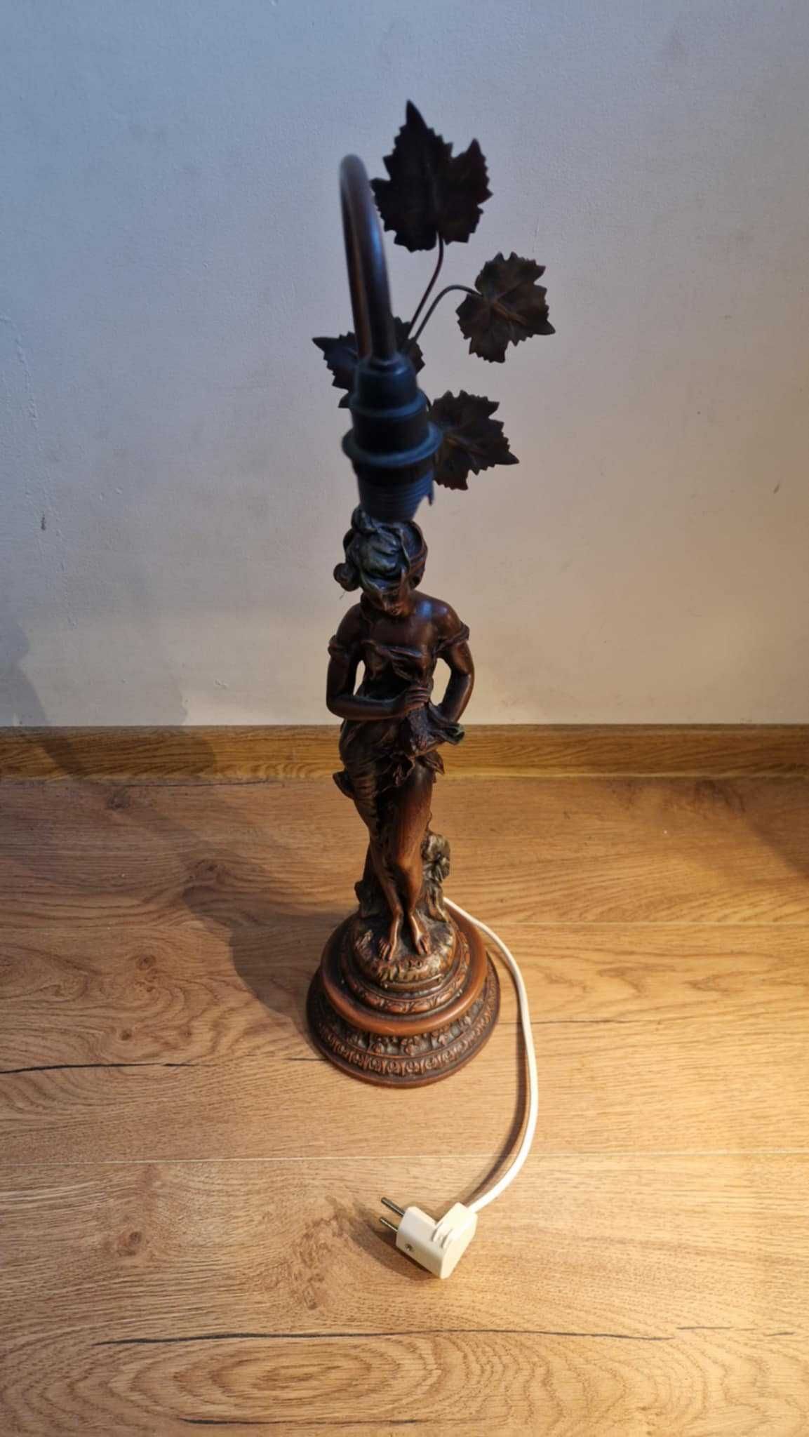 Zabytkowa lampka z brązu w stylu ART DECO