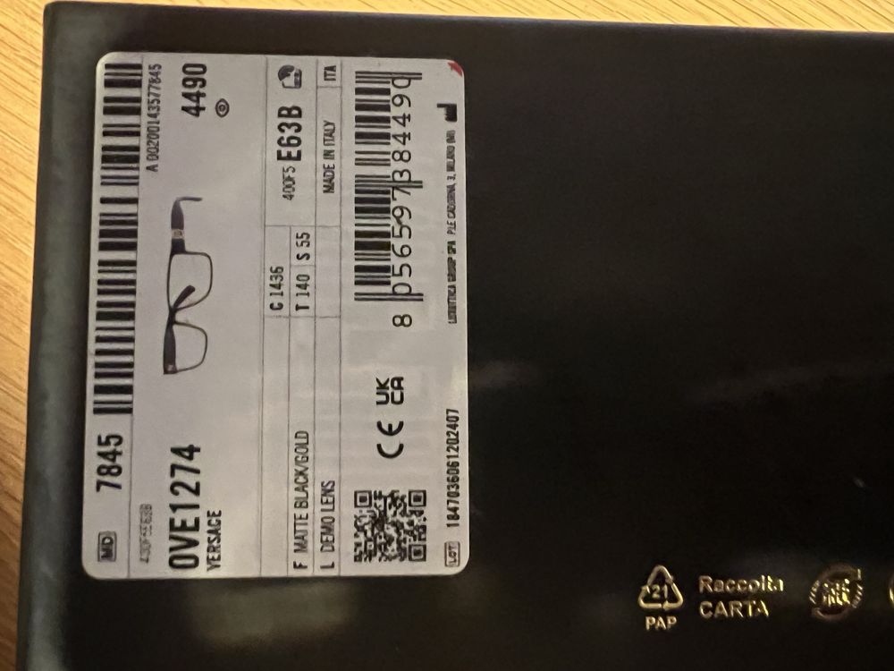 Oculos versace novos, nunca usados
