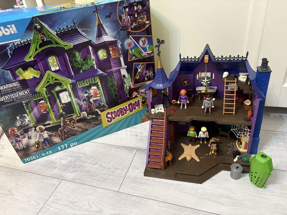 Playmobil Scooby doo Przygoda w domu z duchami