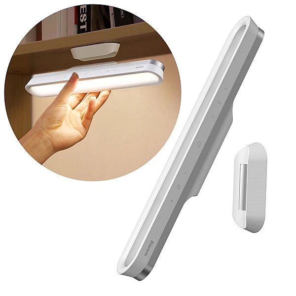 Baseus magnetyczna lampka nocna LED lampa pod szafkę do domu kuchni po