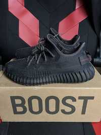 Adidas Yeezy Boost 350 V2 Black Static NR czarne sneakersy niskie 40