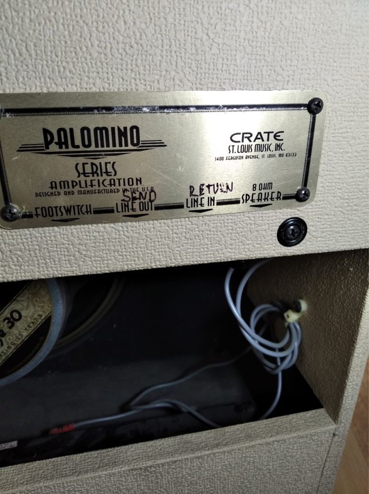 Продам CRATE Palomino