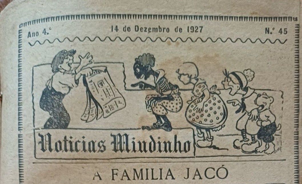 BD Notícias Miudinho Ano 1927 45 Fasciculos encadernados Raríssimos