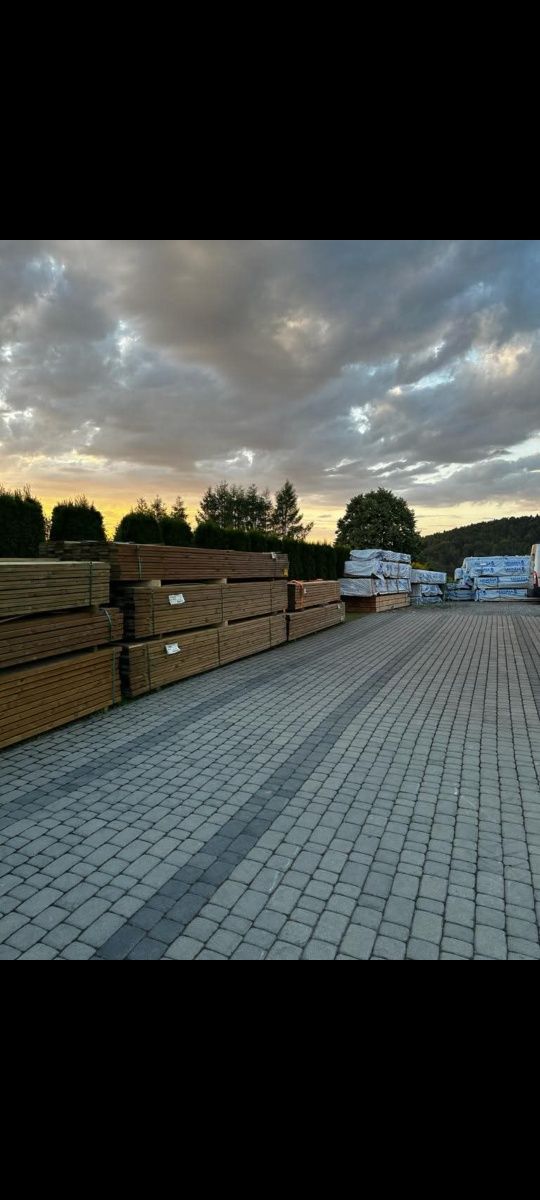 Drewno konstrukcyjne C24 kantowki , swierk skandynawski 45x95