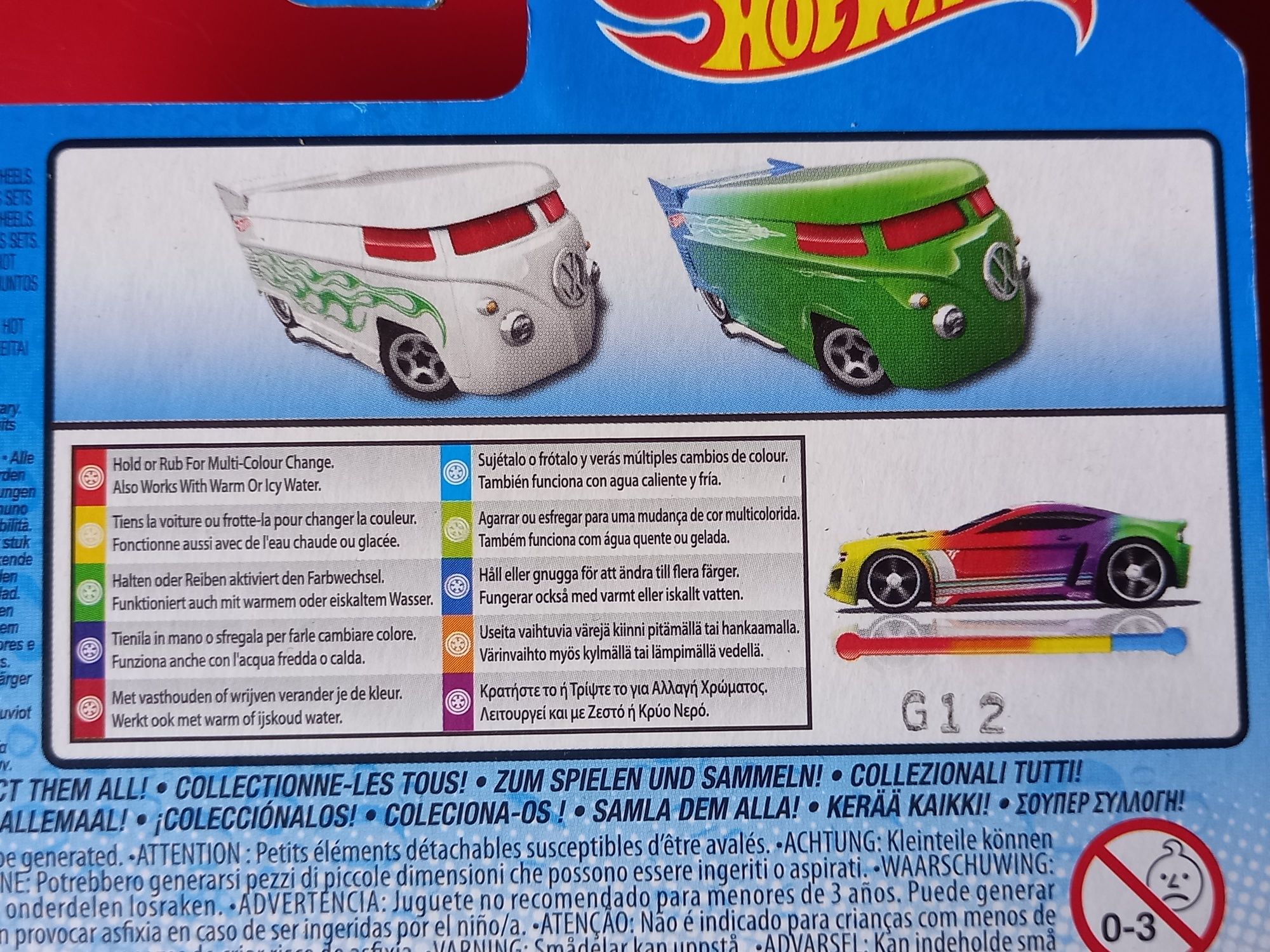 Volkswagen Drag Bus (muda de cor na água )