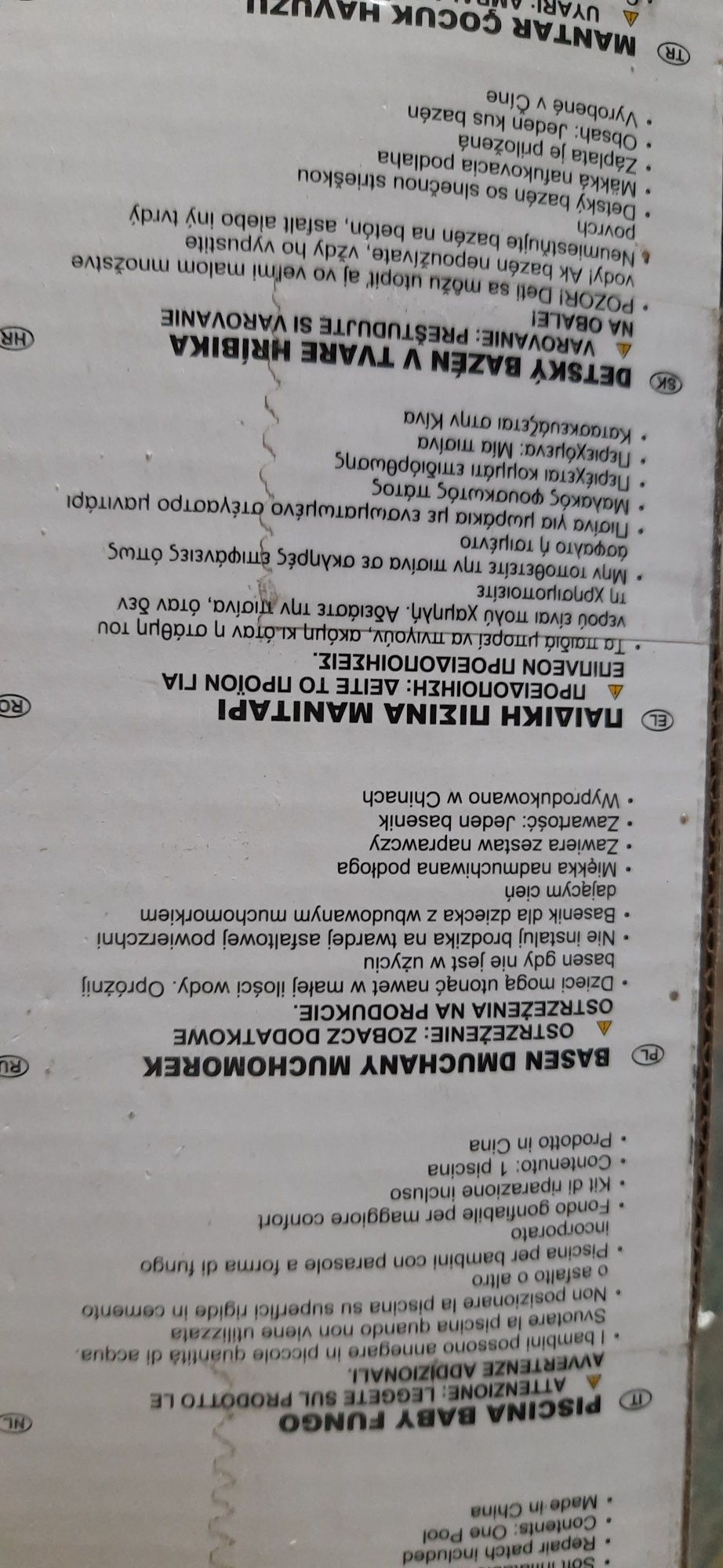 Intex basen dmuchany
