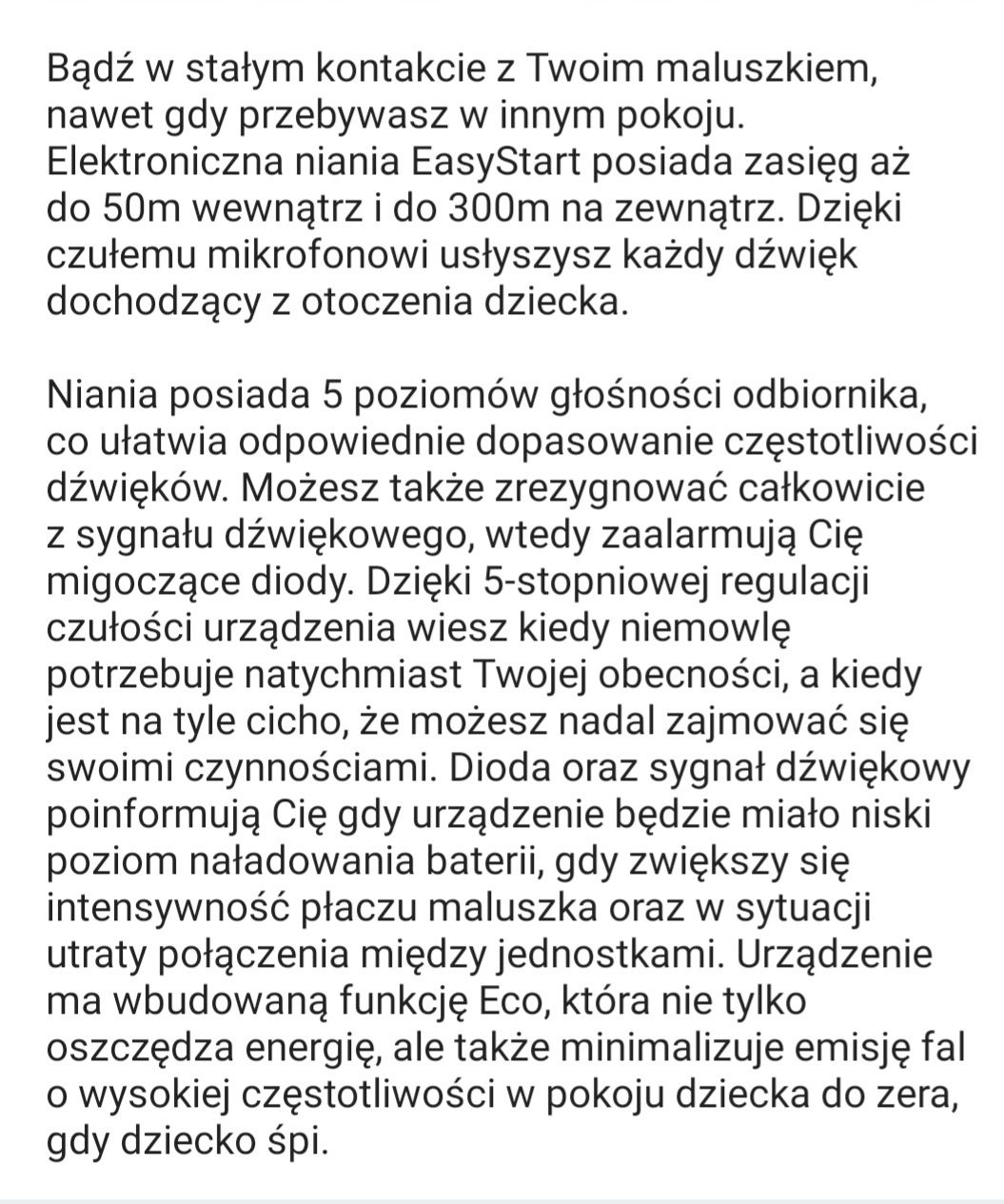 Niania elektroniczna Easy Stary Canpo babiesl