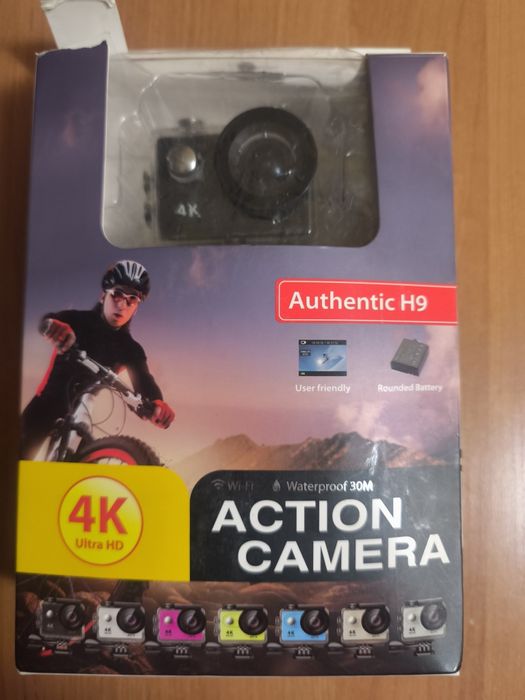 Екшин камера + кріплення аксесуари