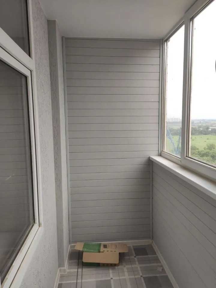 Отделка и ремонт балкона