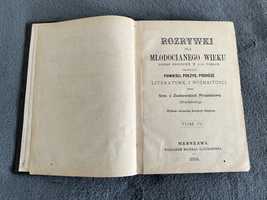 Rozrywki dla młodocianego wieku - 1884 wydanie