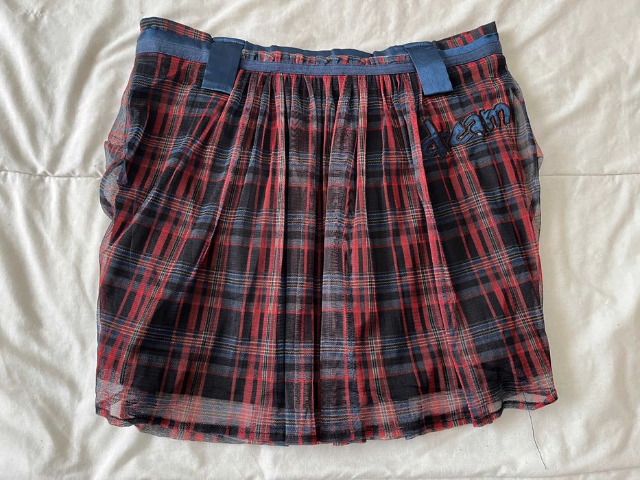 Desigual - Saia Curta em Tule (Tam L)