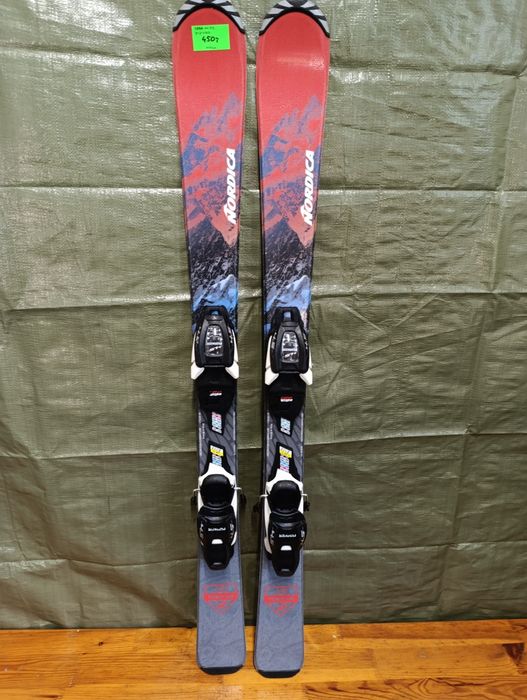 Nr 143 Narty zjazdowe Nordica Team AM 110 CM + wiązania