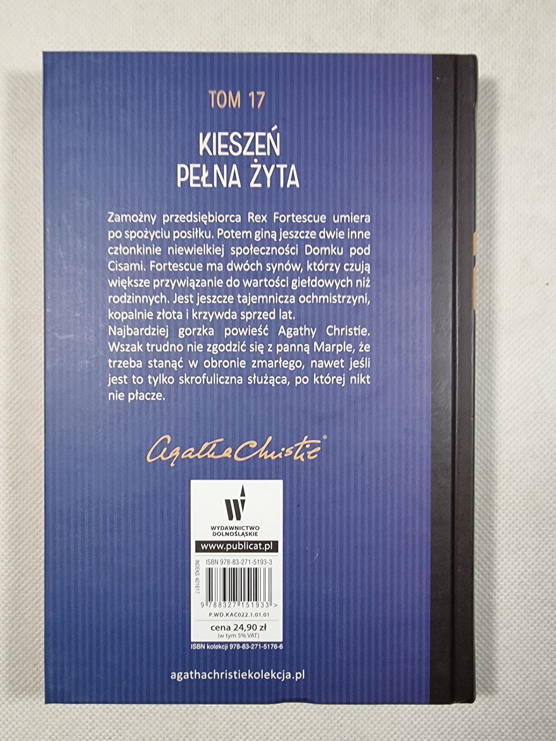 Kieszeń Pełna Żyta / Tom 17 / Agatha Christie