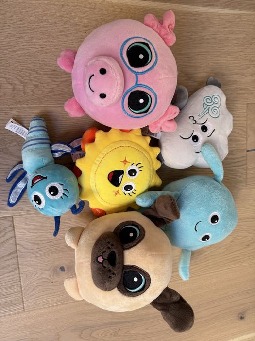 Gang fajniaków z Biedronki, ważka Wiola, zestaw pluszaków