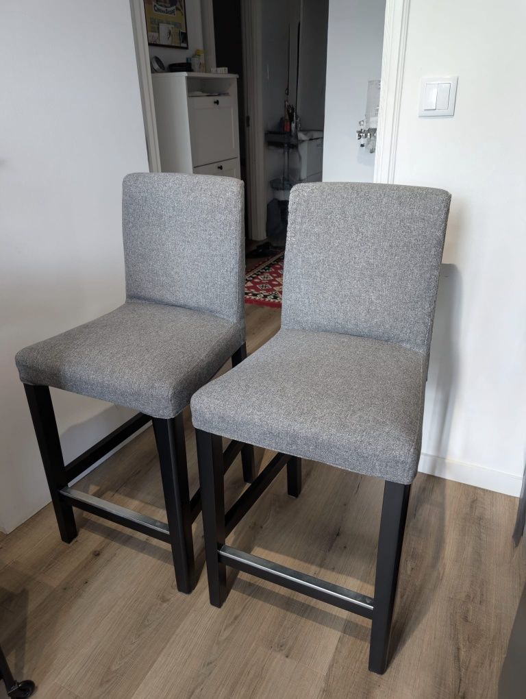 Banco alto com encosto IKEA - 2 unidades