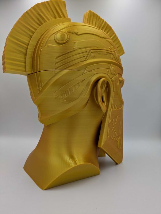 Stojak na słuchawki – Hełm Wojownika 3D | 36 cm