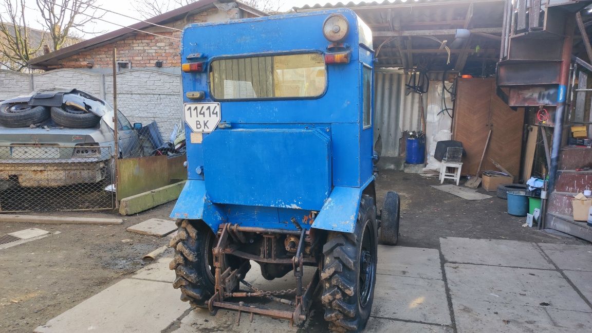 Трактор саморобний двигун Т40