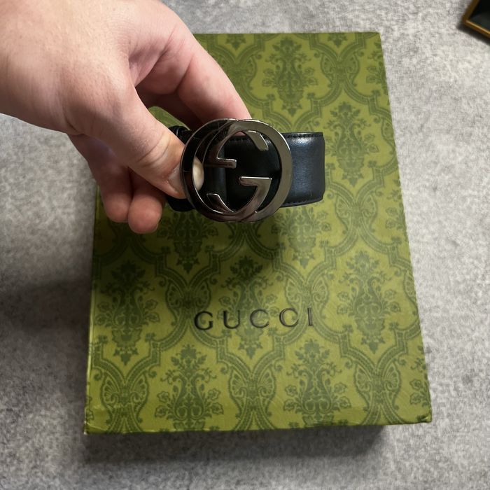 Оригінальний шкіряний ремінь Gucci италия ремень гуччи оригинал