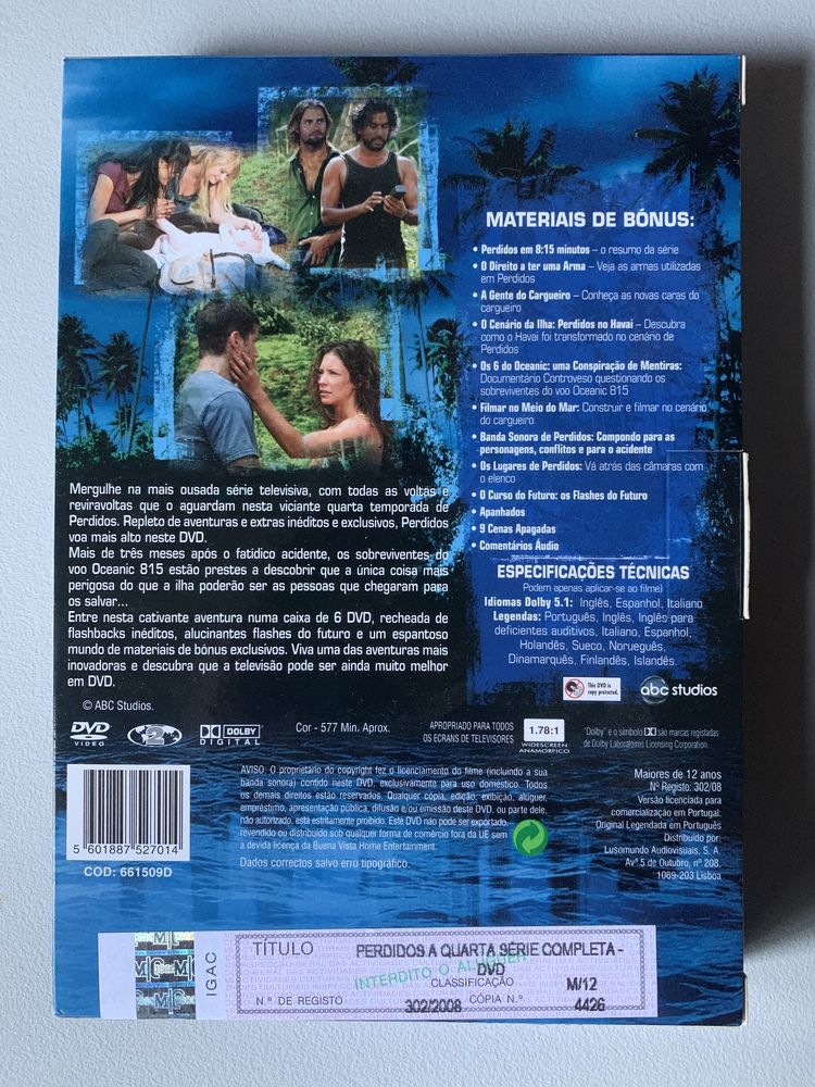 [DVD] Perdidos (Lost) - A Quarta Série Completa