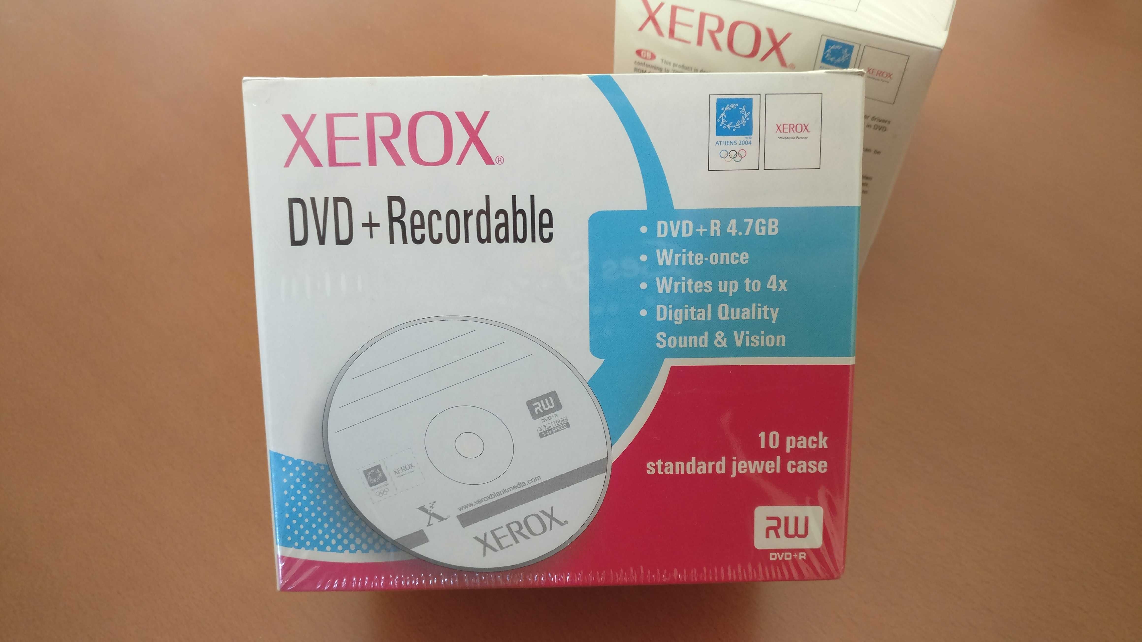 2x packs de 10x DVD+RW Xerox