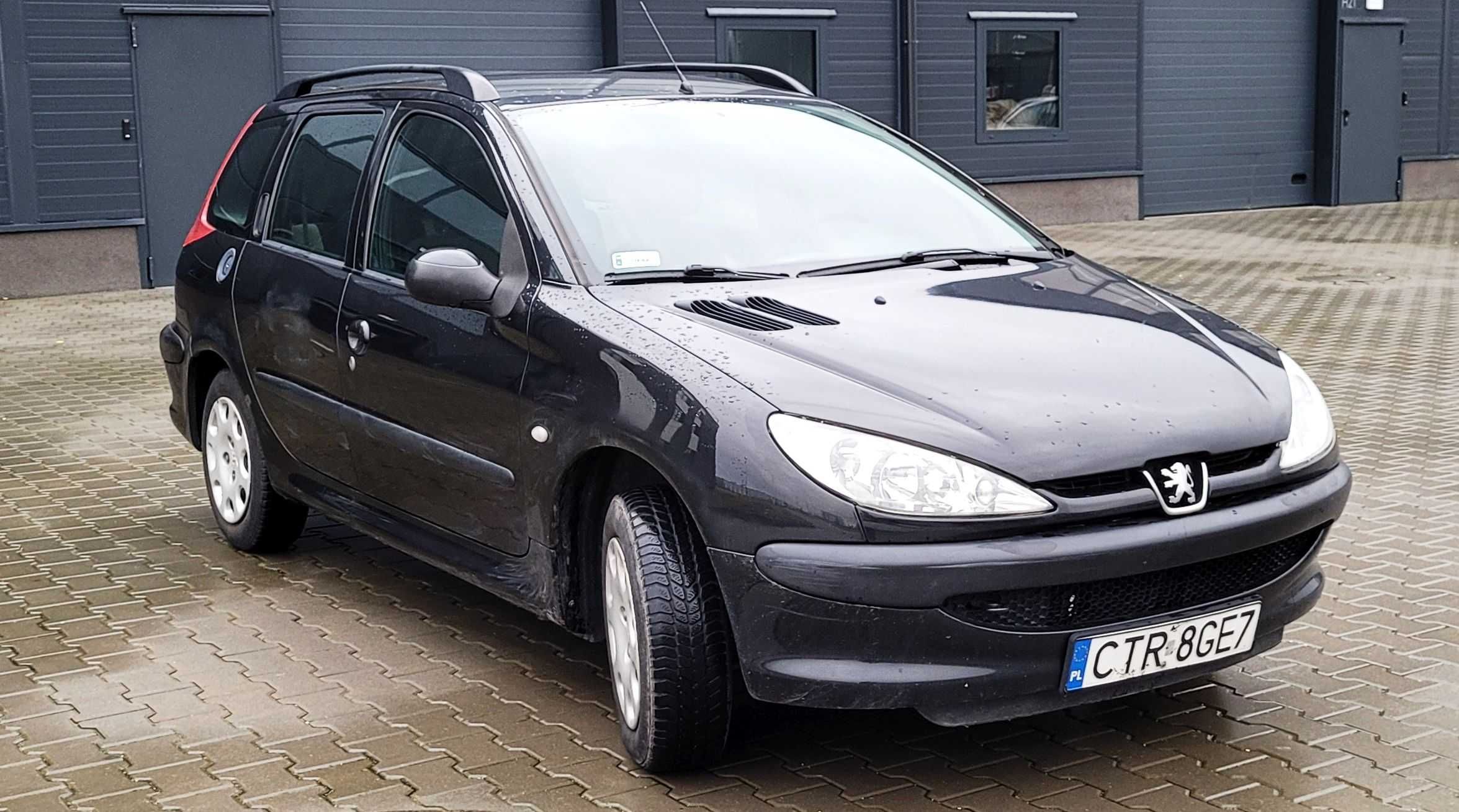 Peugeot 206 SW 1.4 ben 2004, sprawny,idealny na dojazdy,niski przebieg