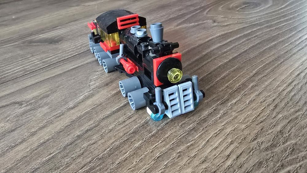 Lokomotywa pociąg klocki kompatybilne z LEGO
